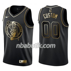 NBA Mænd Trøje Boston Celtics Custom Nike Sort Golden Edition Swingman